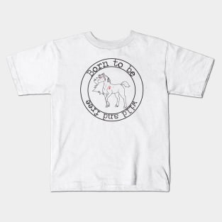 Wild Native American Horse Kids T-Shirt